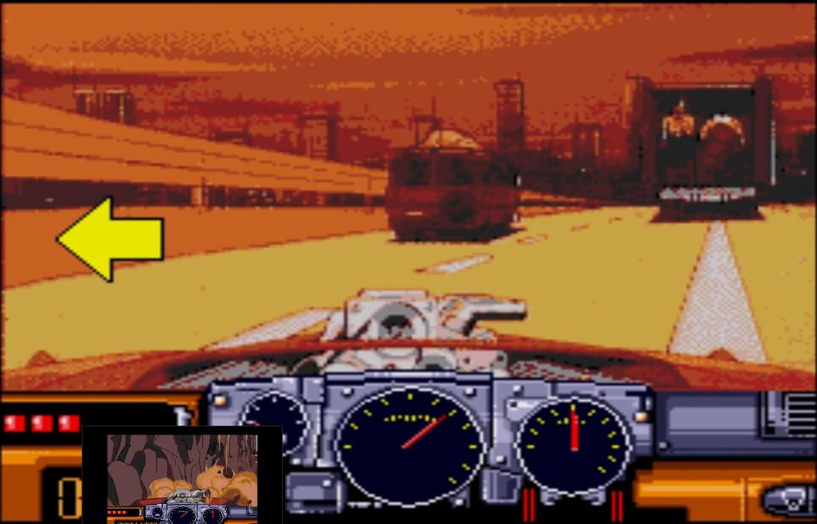 Road Avenger - геймплей игры Sega Mega-CD